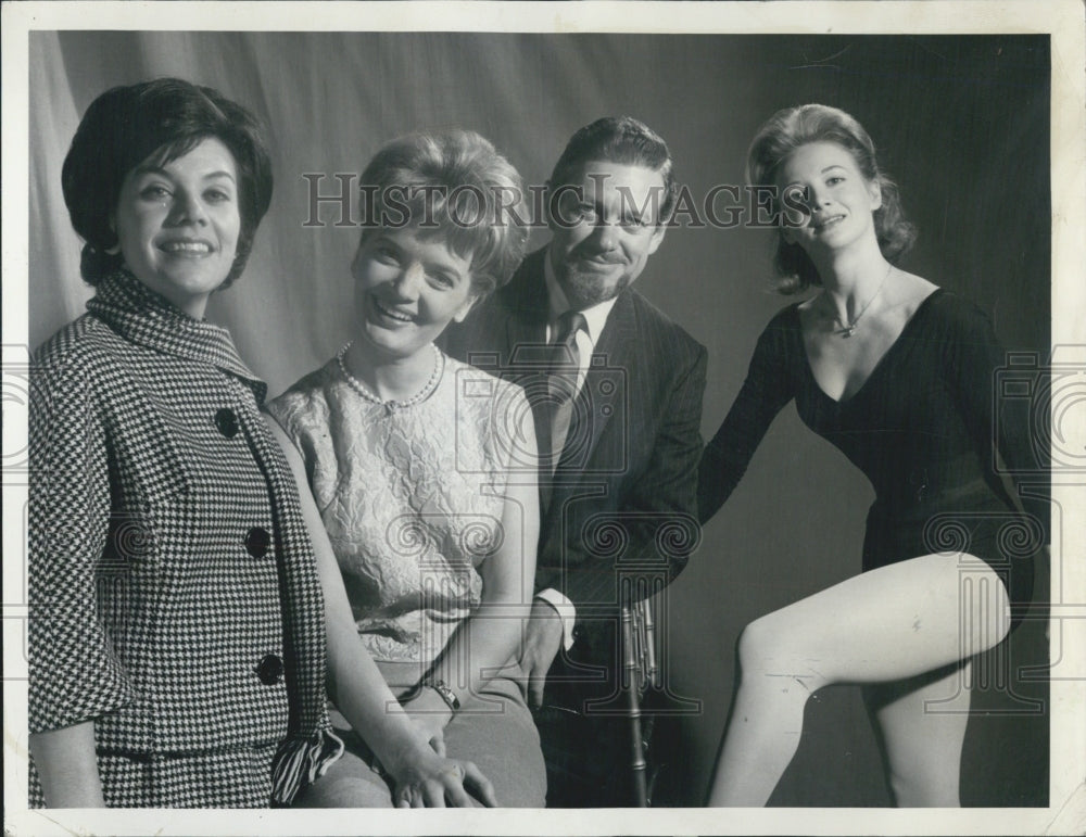 1962 Bell Telephone Hour Performers Mildred Miller Robert Lubell - Historic Images