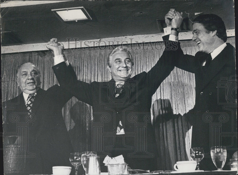 1972 Richard J. Daley Roman Pucinski & Sargent Shriver Fundraiser - Historic Images