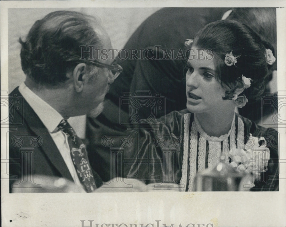 1971 Mrs Lucy Johnson Nugent Dr Samuel Kirk - Historic Images