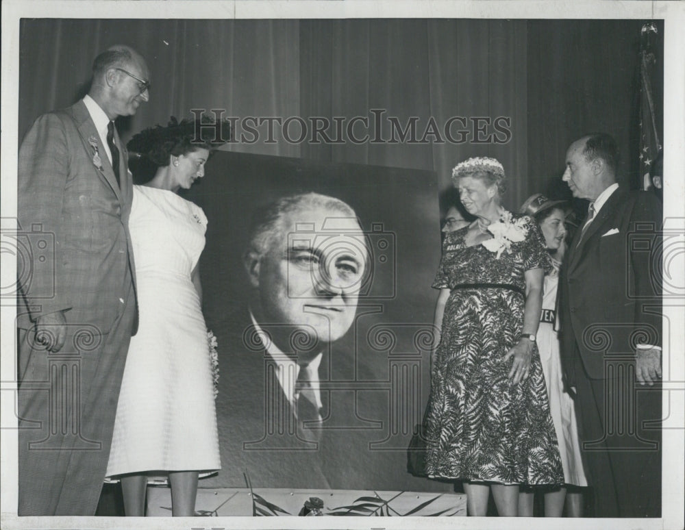 1956 Mrs Franklin Roosevelt - Historic Images