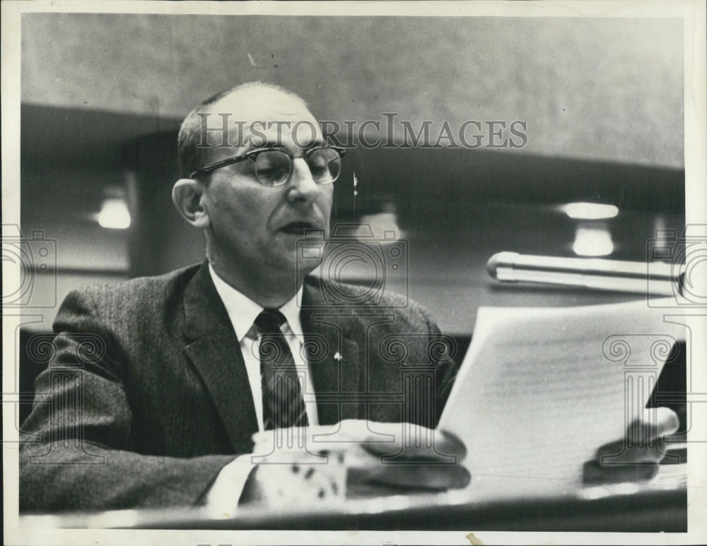 1964 Perry Miller Technical Secretary Indiana Air Pollution Control - Historic Images