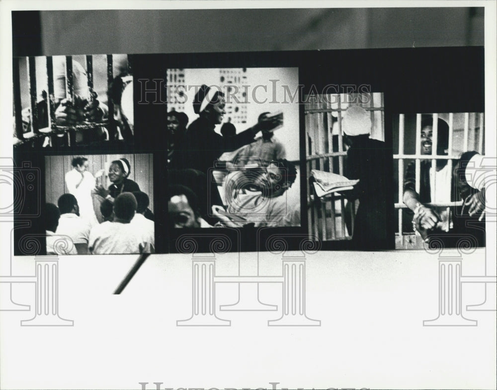 Press Photo Rev Consuella York of Cook County Jail - Historic Images