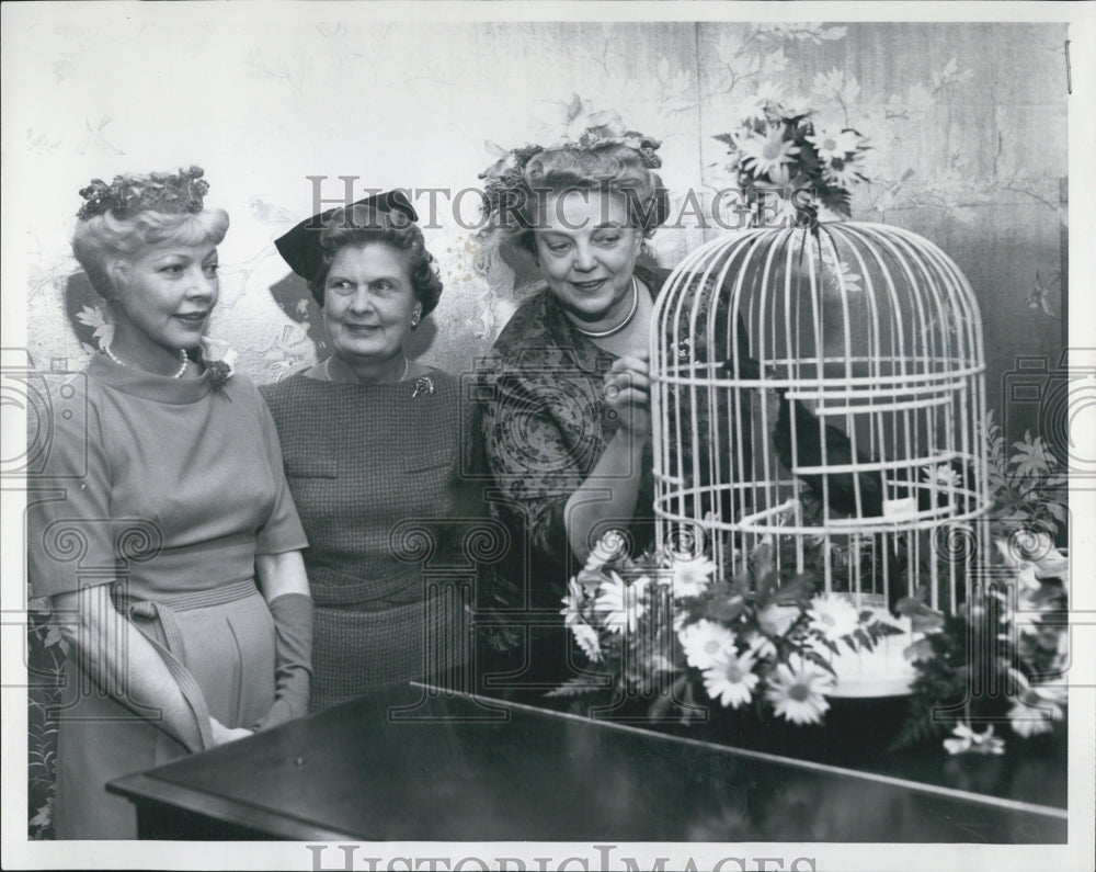 1962 Mrs Laury Botthof, Mrs Richard Norton, Mrs Fred A Poors - Historic Images