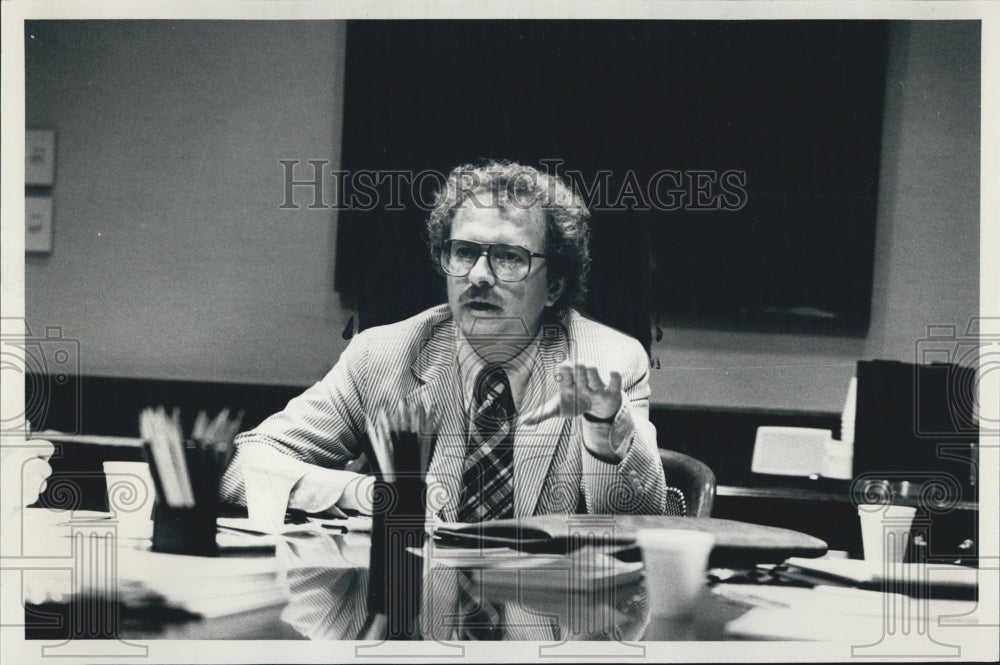 1980 Press Photo Ron Miller - Historic Images