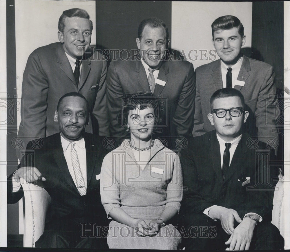 1962 Press Photo  Leaders Of Young Democrats - Historic Images