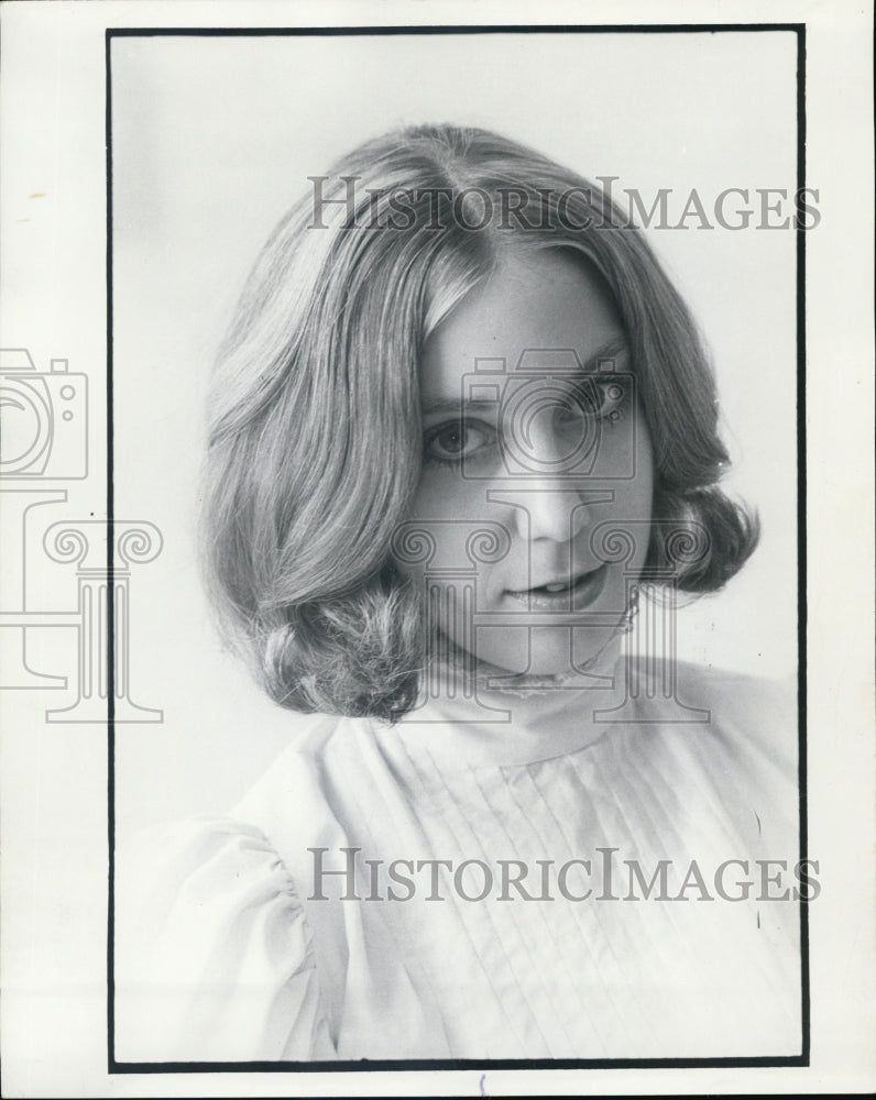 1973 Music Critic Karen Ann Monson Portrait Chicago Daily News - Historic Images