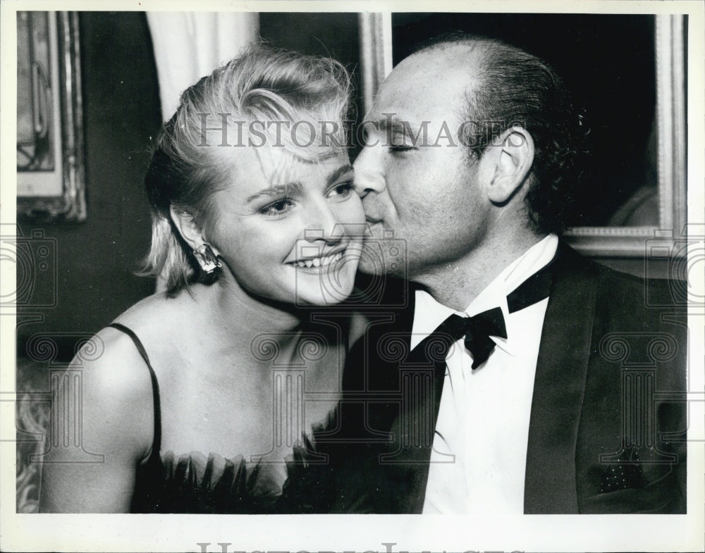 1984 Press Photo Ross and Prohut Wedding - Historic Images