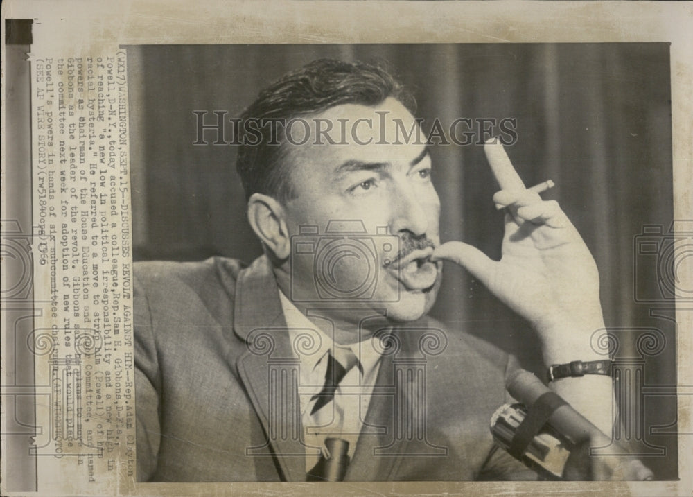 1966 Gibbons Revolts Against Powell - Historic Images