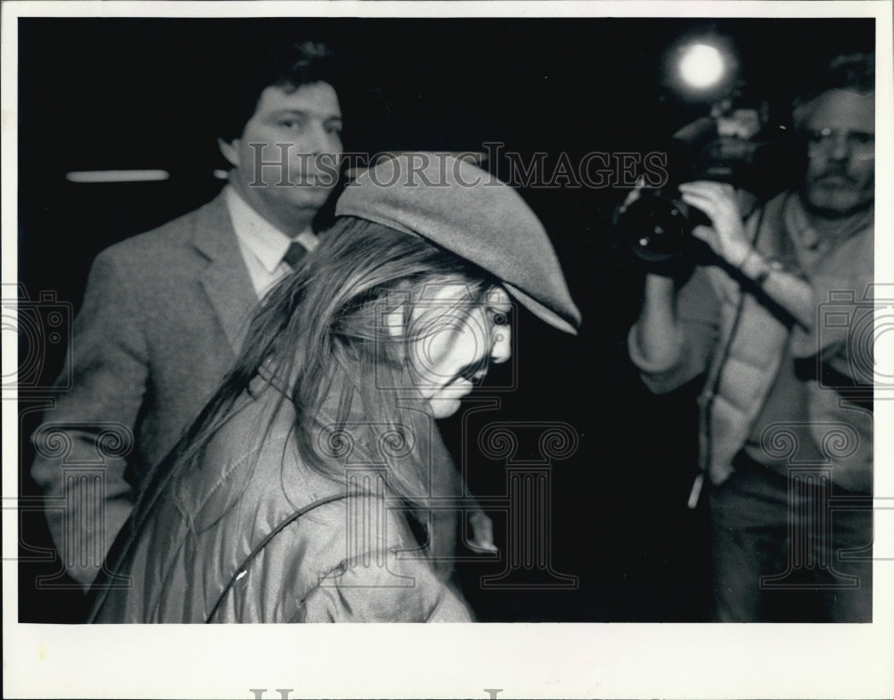 1987 Press Photo Powell Charged Trade Son for Cocaine - Historic Images