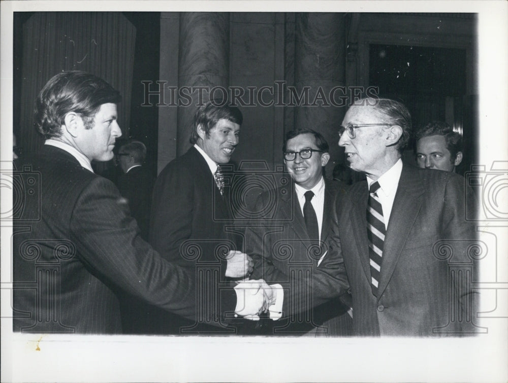 1971 Powell Supreme Court with Senator Kennedy - Historic Images