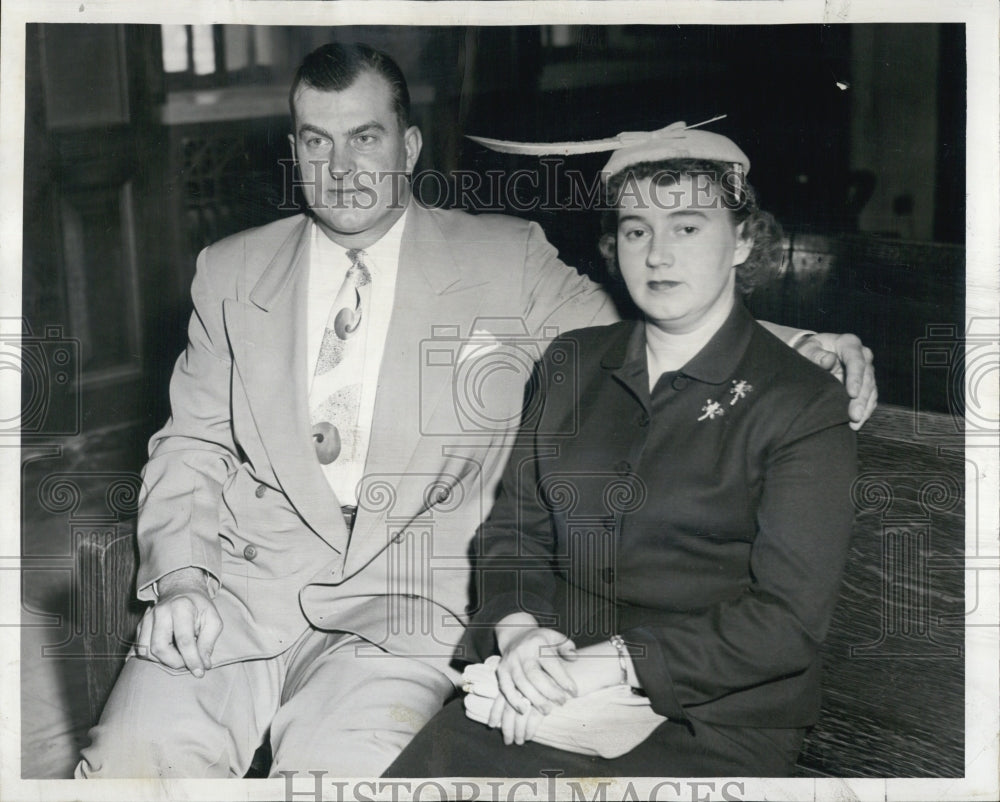 1955 of Mr. and Mrs. Leonard Powell of Carpenter case - Historic Images