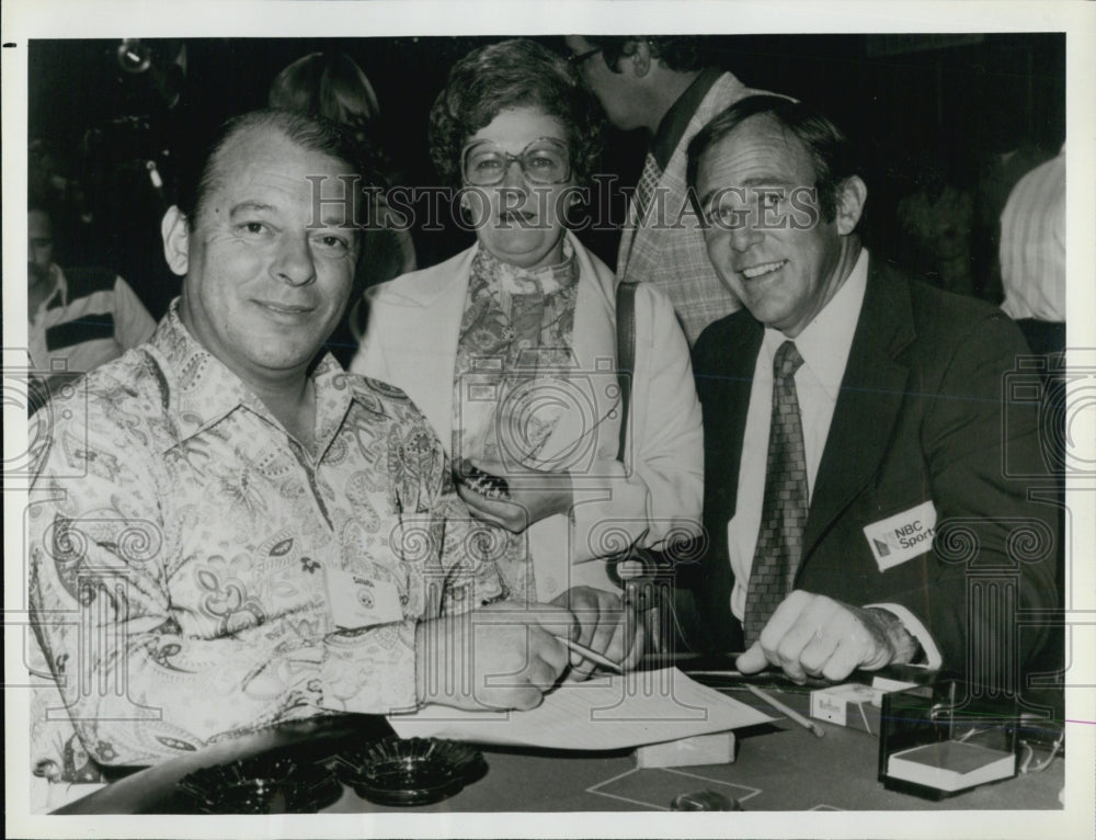 1979 Press Photo Contractor Rodney Romero on NBC&#39;s &quot;Sportsworld&quot; - Historic Images