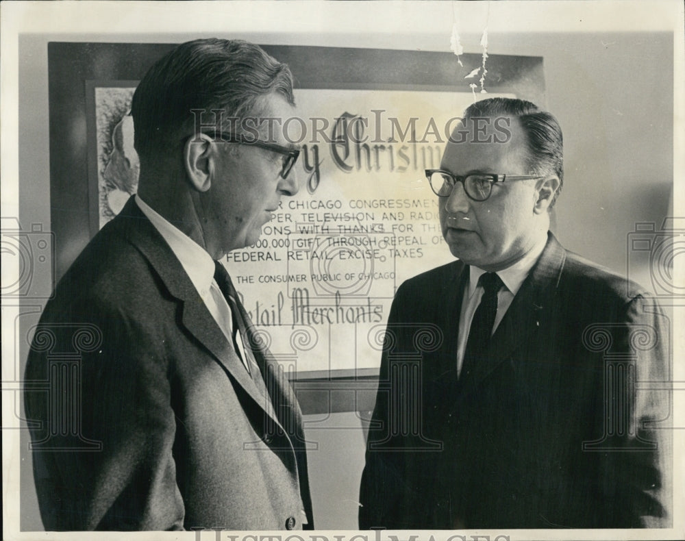 1965 Merchants Association Lunch Congressman Daniel Roman - Historic Images