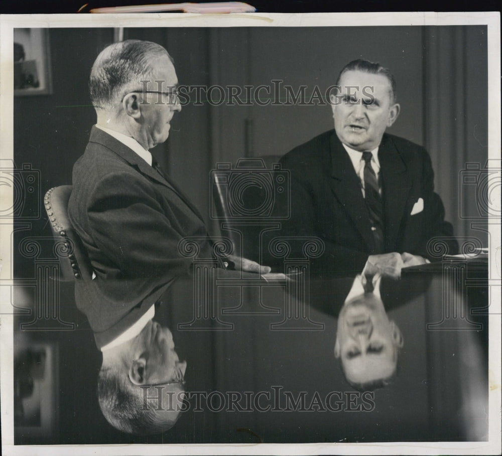 1963 Meyer Press Conference - Historic Images