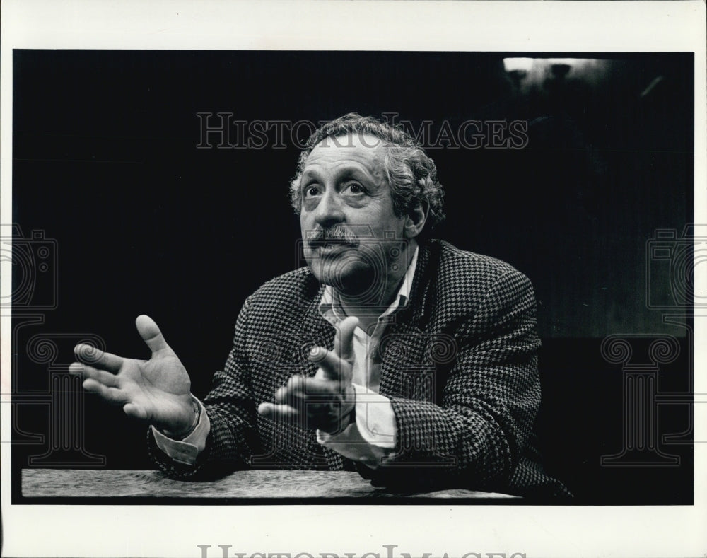 1985 Press Photo Mike Nussbaum/American Actor - Historic Images