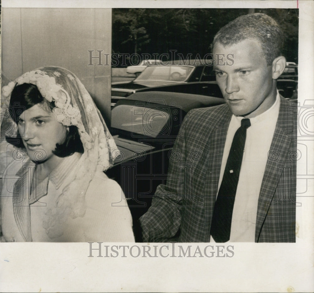 1965 Luci Baines Johnson &amp; Patrick Nugent Engagement Announcement - Historic Images