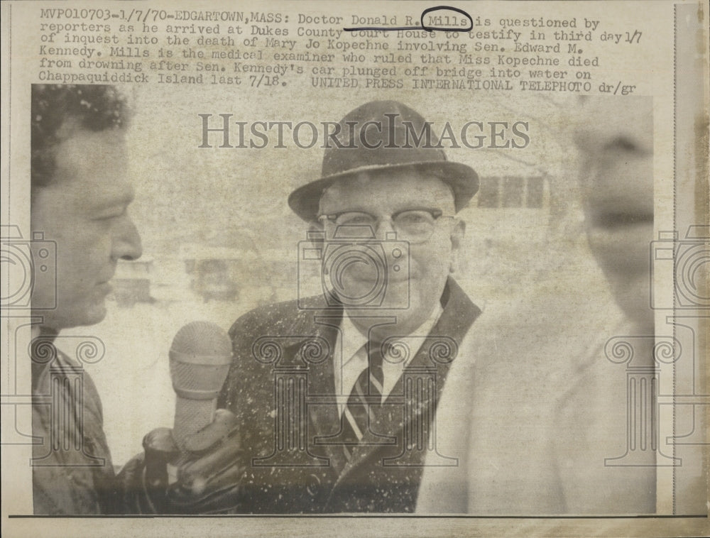 1970 Doctor Donald R. Mills - Historic Images