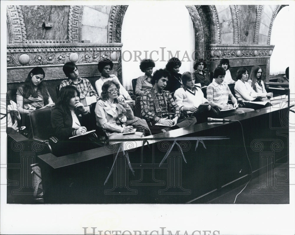 1978 Jury during one of Judge Damon Keith&#39;s trials - Historic Images