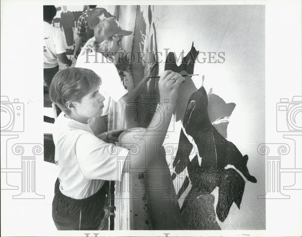 1988 Press Photo Michigan State Fair - Historic Images