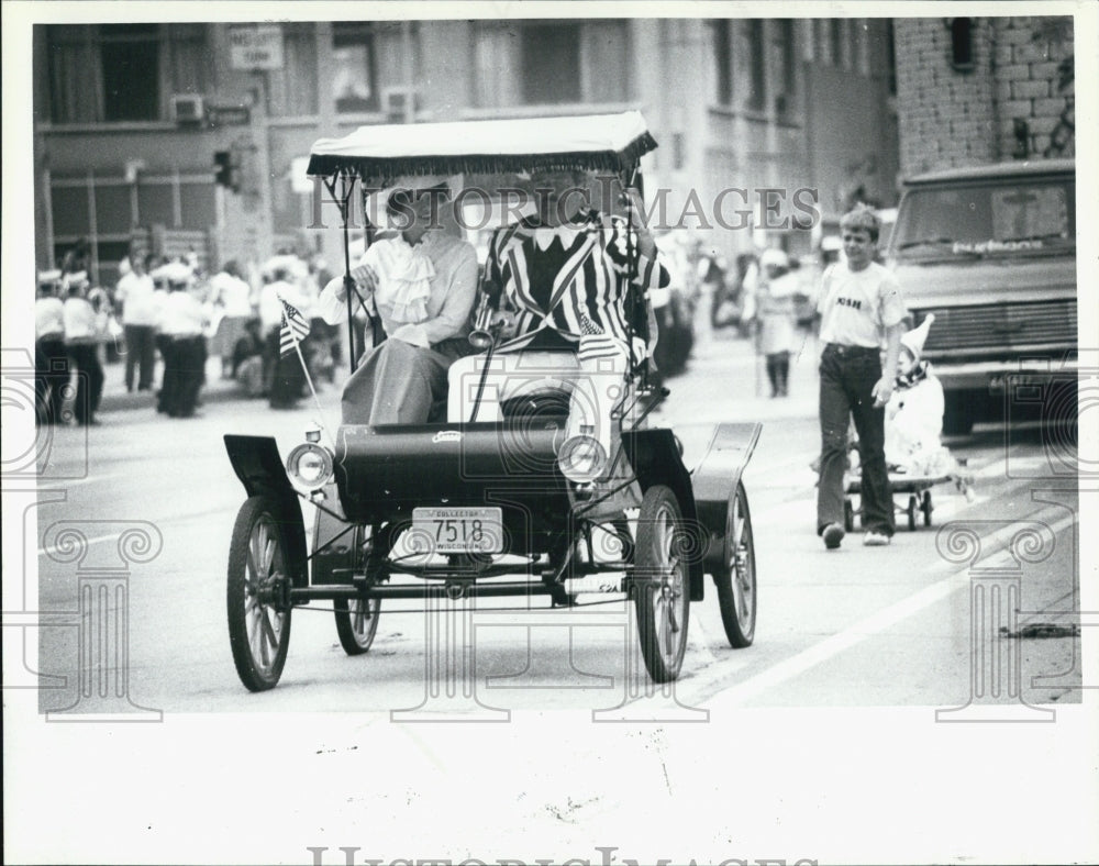 1980 Press Photo Michigan State Fair Parade - Historic Images