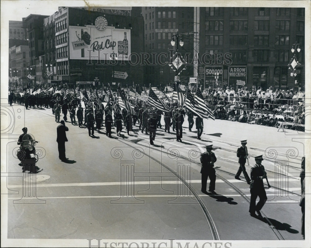 1956 Michigan State Fair parade - Historic Images