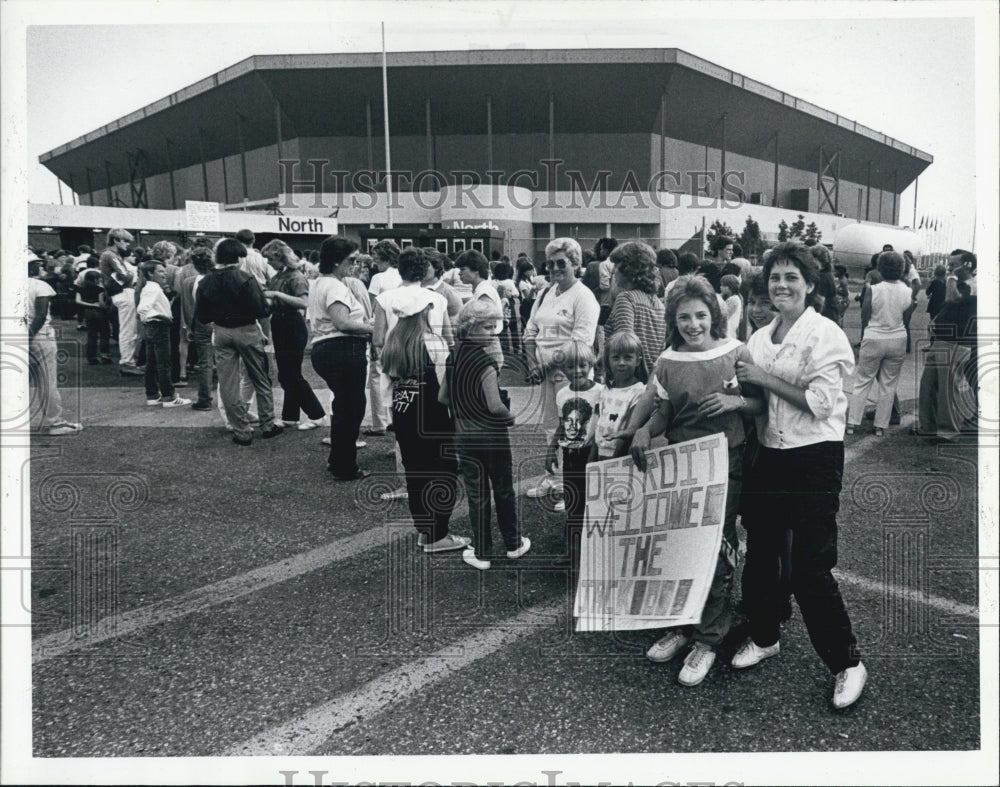 1984 Press Photo Michigan State Fair - Historic Images