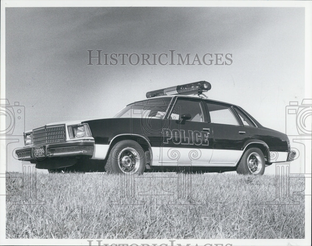 1979 Press Photo Police Car - Historic Images