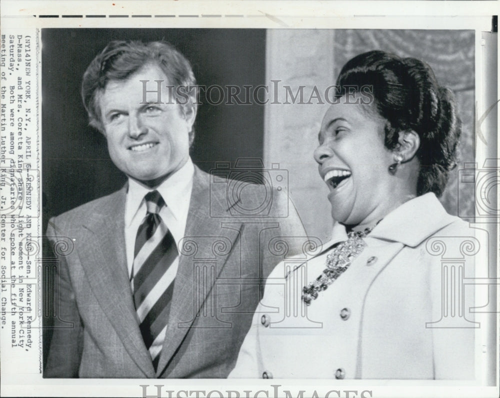 1974 Kennedy and King - Historic Images