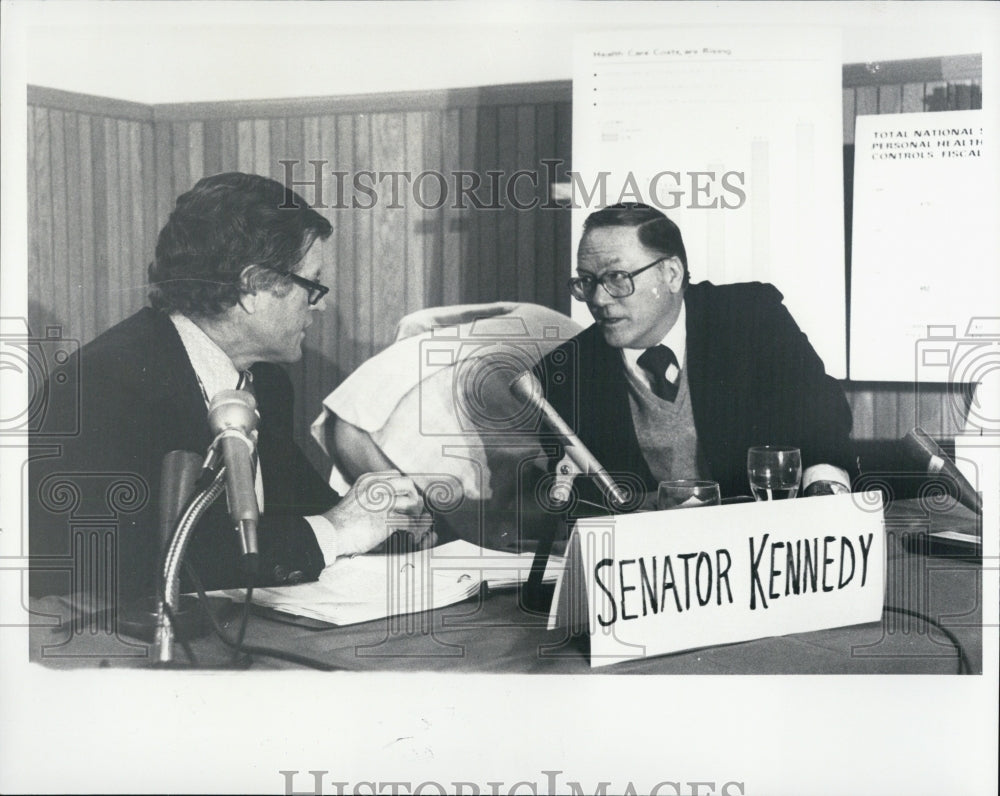 1978 Edward Kennedy and Griffin - Historic Images