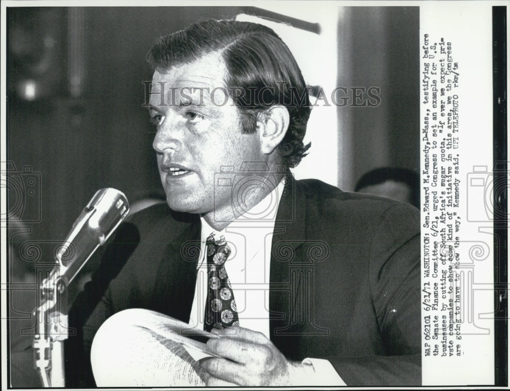 1971 Press Photo Senator Edward Kennedy - RSG08511 - Historic Images