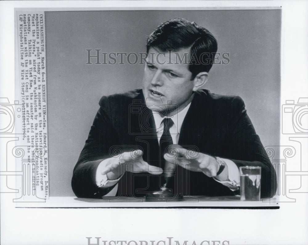 1966 Senator Edward Kennedy - Historic Images