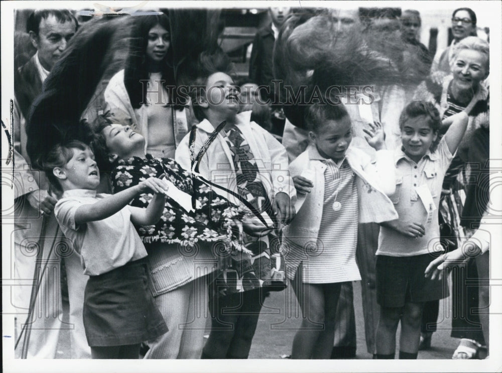 1971 Pony tail entries at Mich State Fair - Historic Images