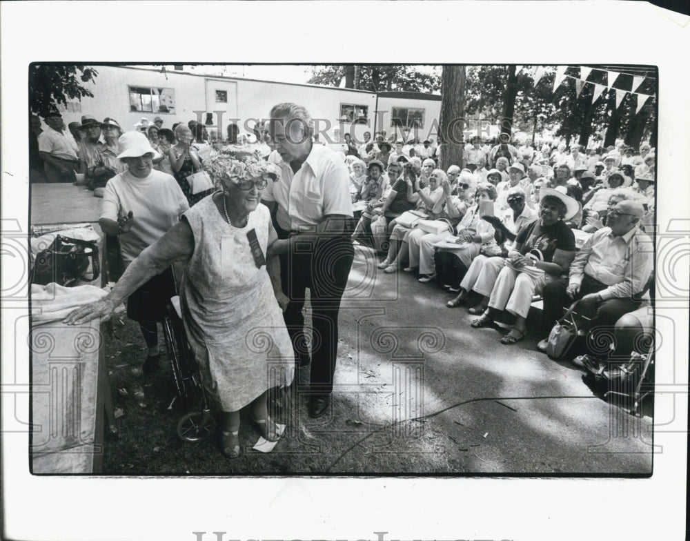 1983 Press Photo Michigan State Fair - Historic Images