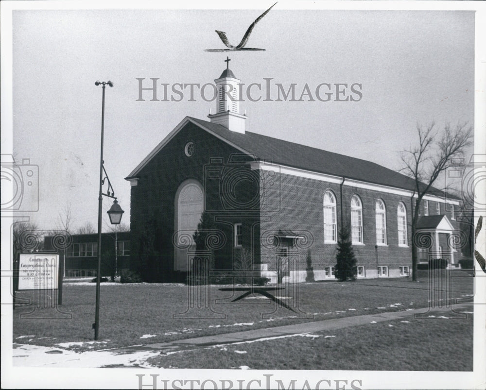 1958 Lathrup Community Congregational Church/Michigan - Historic Images