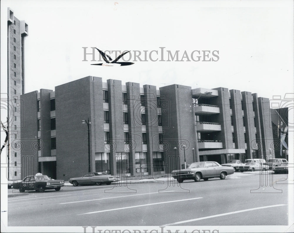 1971 Luella Hannan Memorial Home Building Aged Housing Detroit - Historic Images