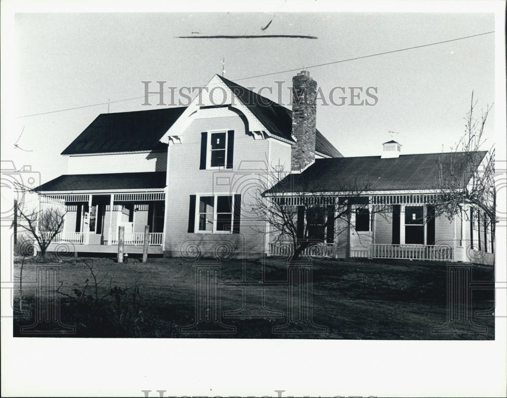 1979 Press Photo Old House in the township of Clarkston, Michigan - Historic Images