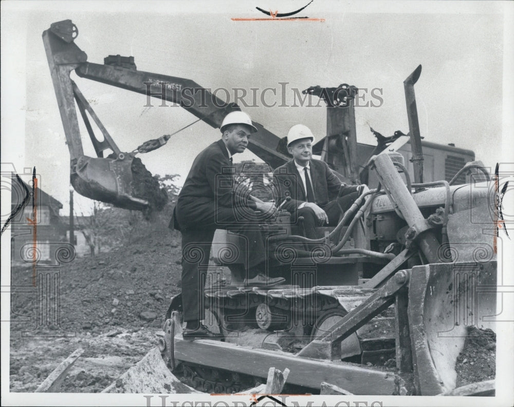 1966 Councilman Nicholas Hood and Rev. Roger Miller - Historic Images