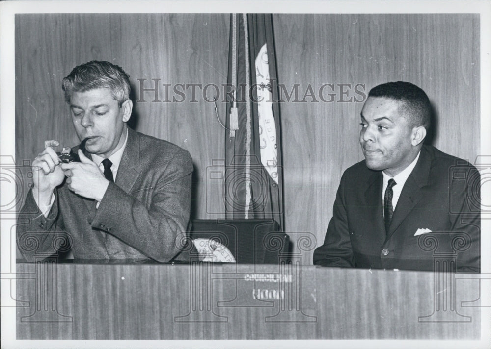 1966 Nicholas Hood/Mel Rarity/Detroit City Council - Historic Images