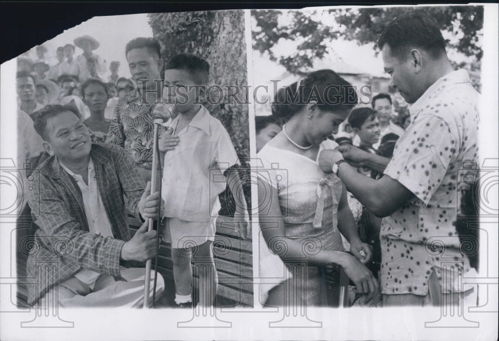 1953 Presidential Campaign in the Phillipines Re-election Elpidio - Historic Images