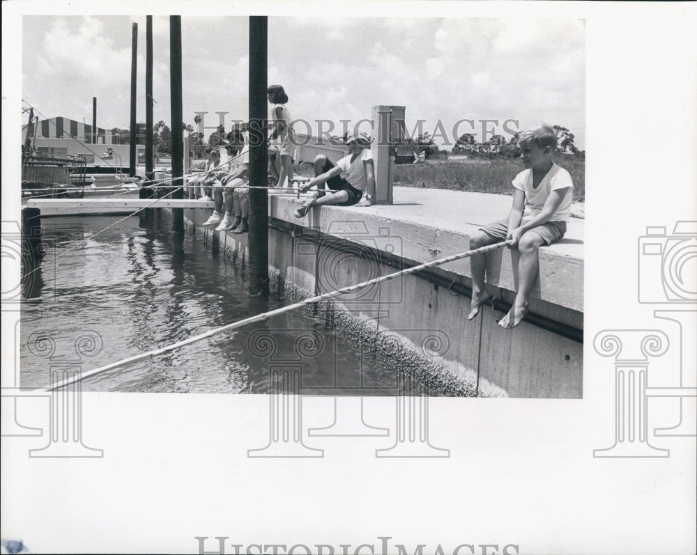 1966 Folks at Anchorage Club for memorial weekend - Historic Images