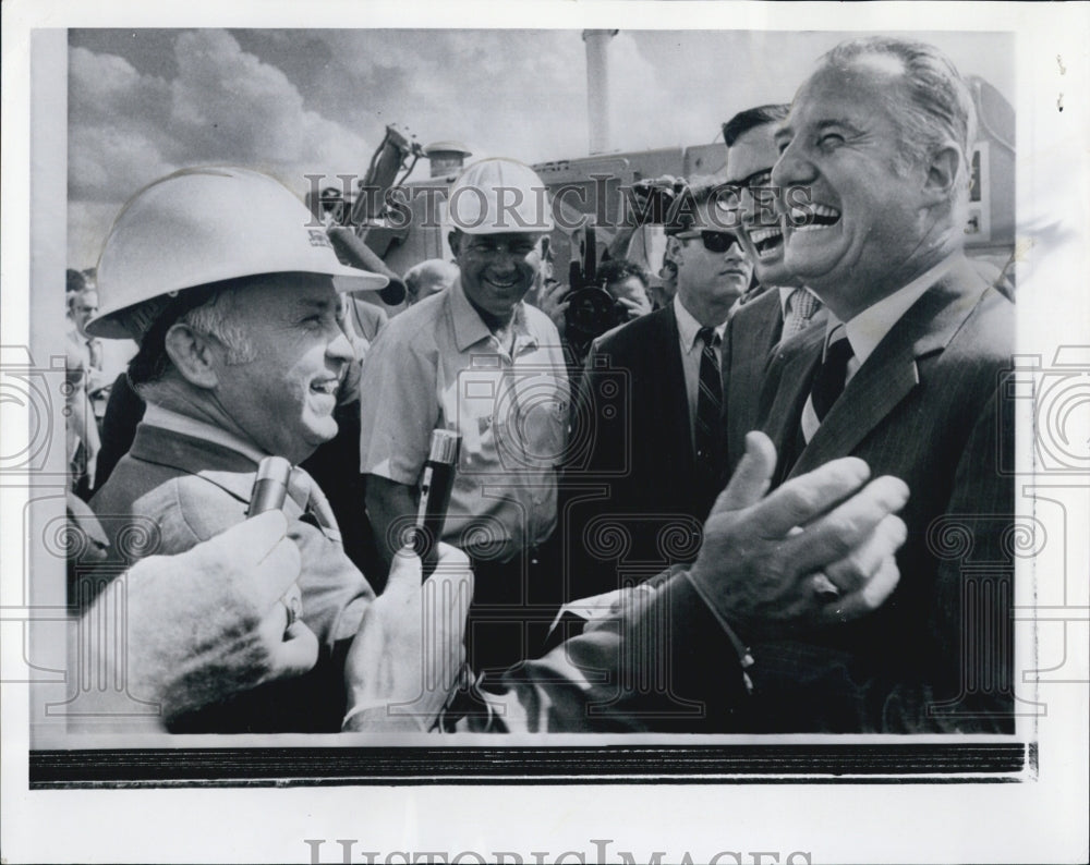 1970 Press Photo Vice President Spiro T. Agnew - RSG09341 - Historic Images