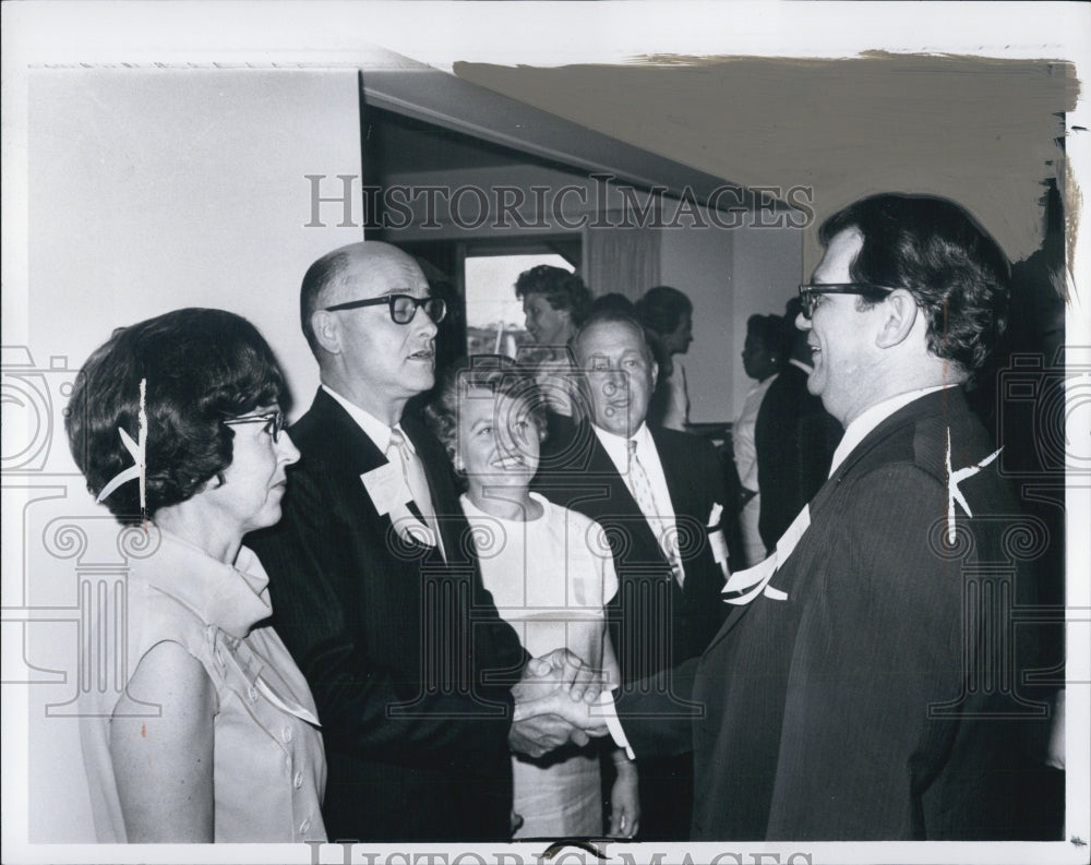 1967 Durward B. Varner, James O. Wright, Dr. John White, Meadow - Historic Images