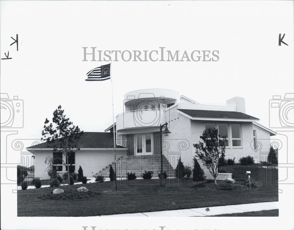 1990 Press Photo home Shelby Township Pheasant Run subdivision Homearama - Historic Images