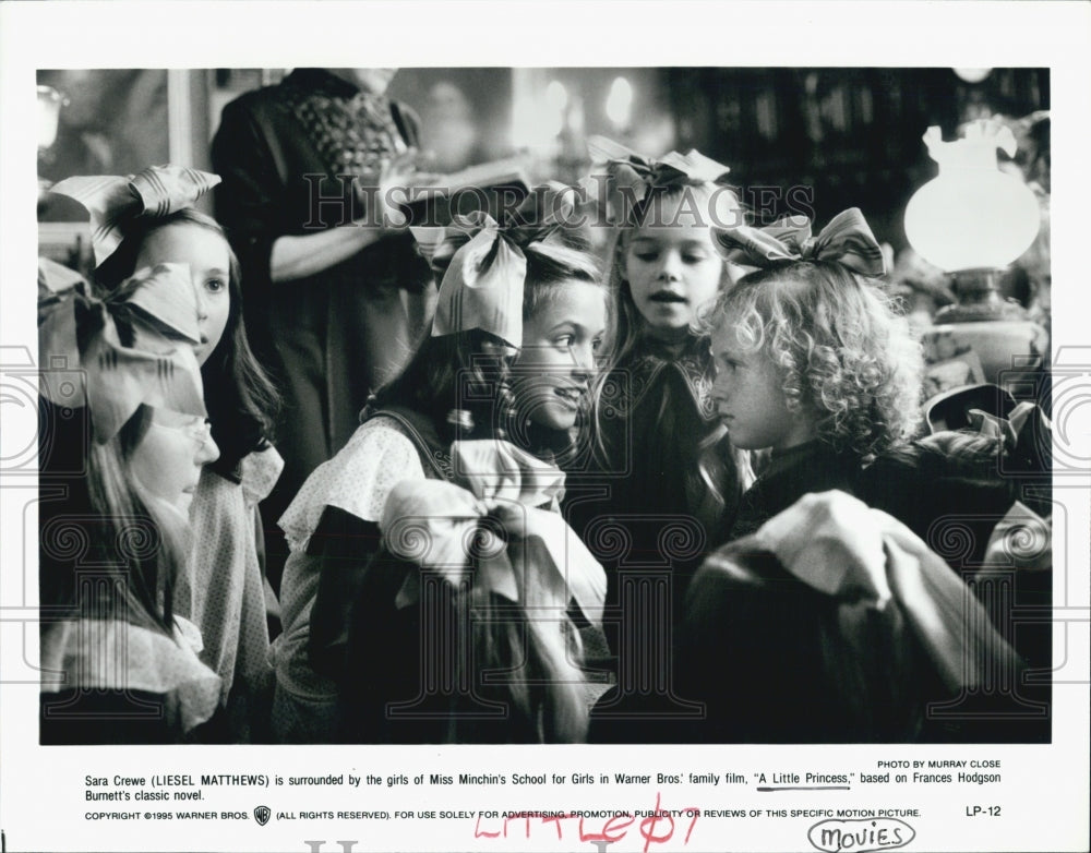 1995 Press Photo Liesel Matthews actress A little Princess Movie - Historic Images