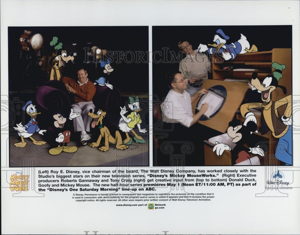 2001 Press Photo Disney&#39;s Mickey Mouseworks - Historic Images