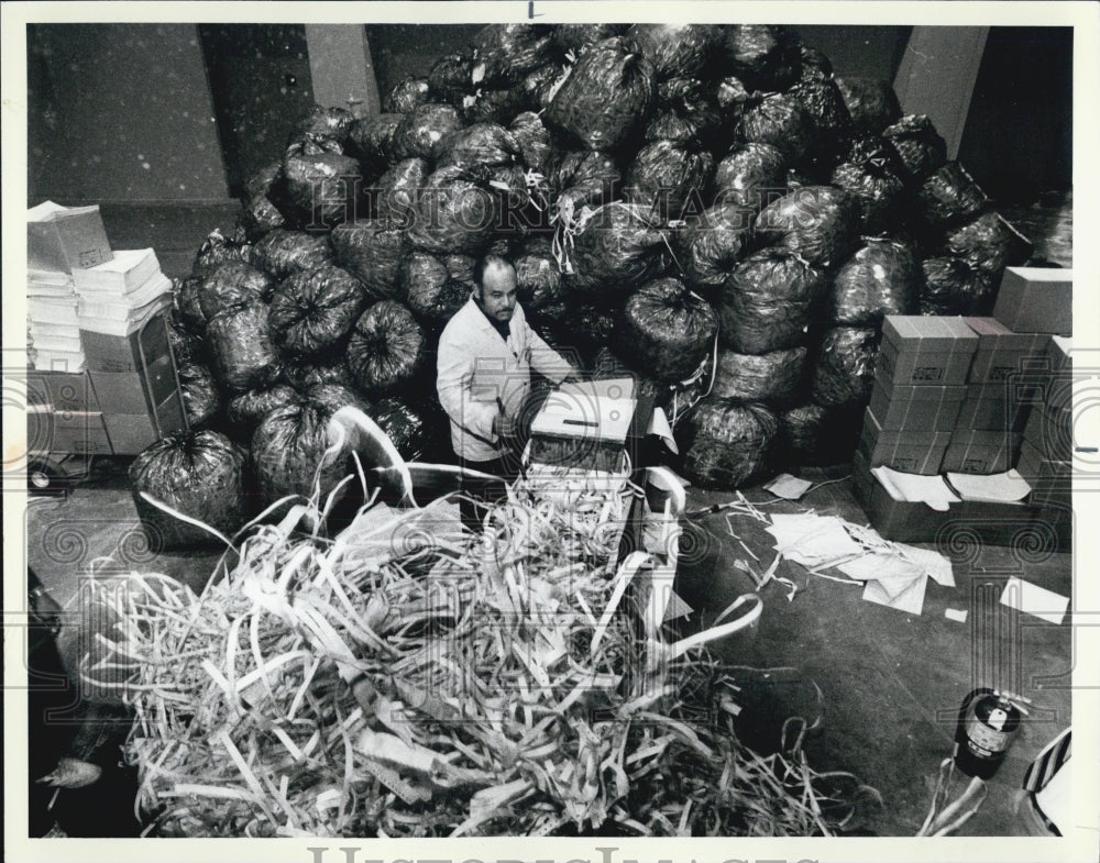 1986 Press Photo Chicago Mercantile Exchange - Historic Images