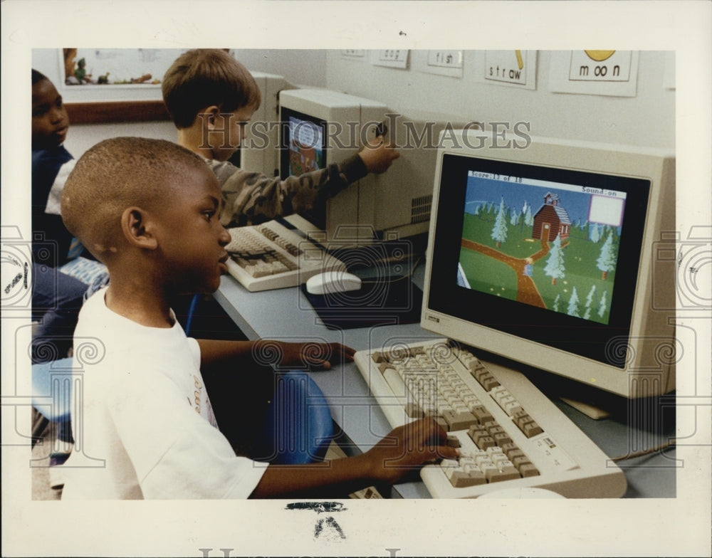 1993 Press Photo UAW-GM Child Development Center - Historic Images