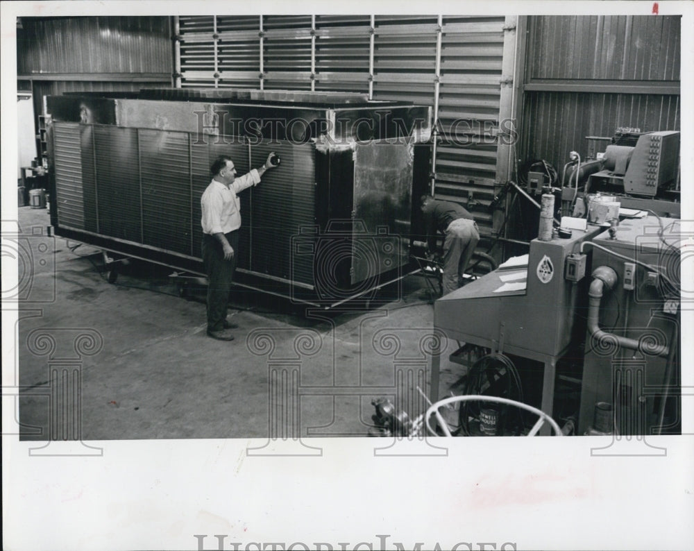 1964 300ton cooling unit to  World&#39;s Fair  I.C.E.D. Inc Bob Miller - Historic Images