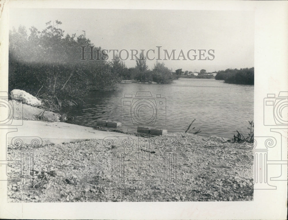 1970 Press Photo Camping in Florida Keys - RSG10625 - Historic Images