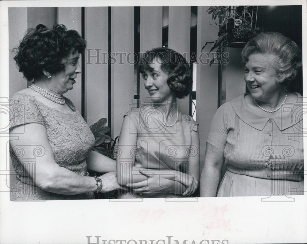 1966 Mrs. E. L. Barth, Mrs. Wayne L. Cobb and Mrs. Paul Segars - Historic Images